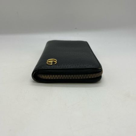  GUCCI グッチ ラウンドファスナー財布 428736･2184 ブラック