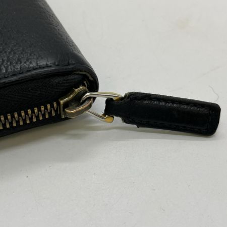  GUCCI グッチ ラウンドファスナー財布 428736･2184 ブラック