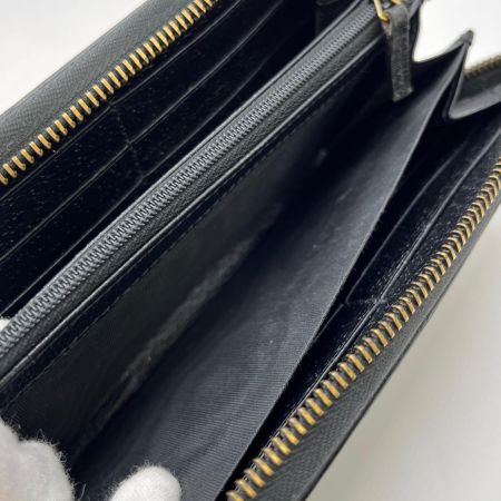  GUCCI グッチ ラウンドファスナー財布 428736･2184 ブラック