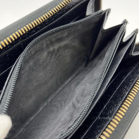  GUCCI グッチ ラウンドファスナー財布 428736･2184 ブラック