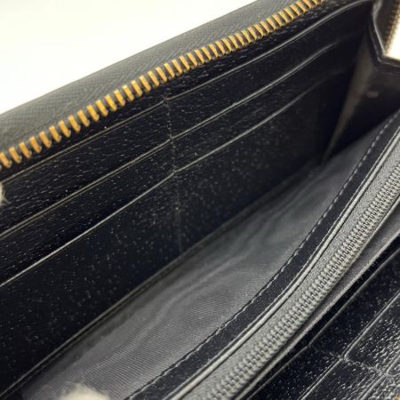  GUCCI グッチ ラウンドファスナー財布 428736･2184 ブラック