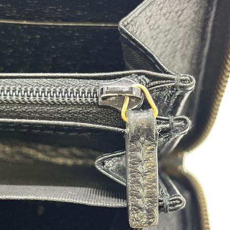  GUCCI グッチ ラウンドファスナー財布 428736･2184 ブラック