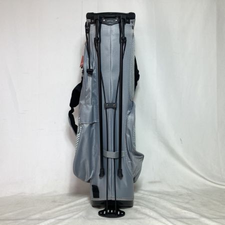  Wilson ウィルソン Prostaff Carry スタンド式キャディバッグ 8.5型 4分割 1.8kg グレー x ライトグリーン