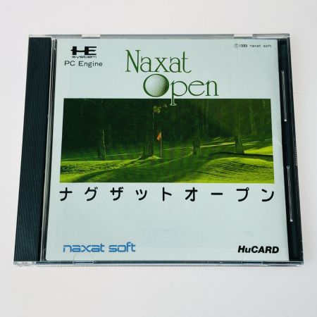   PCエンジン ナグザットオープン HuCARD 動作未確認 ジャンク