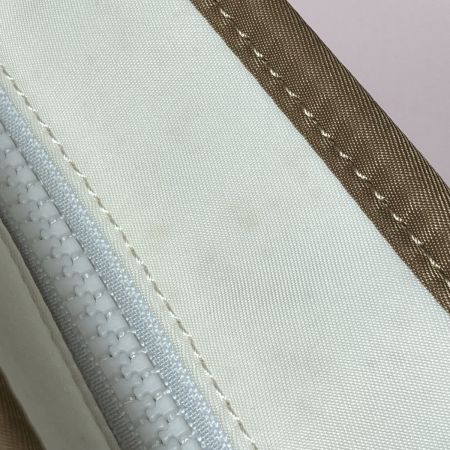    U.S.POLO ASSN トートバッグ USPA-2595 リサイクルナイロン ホワイト x ベージュ