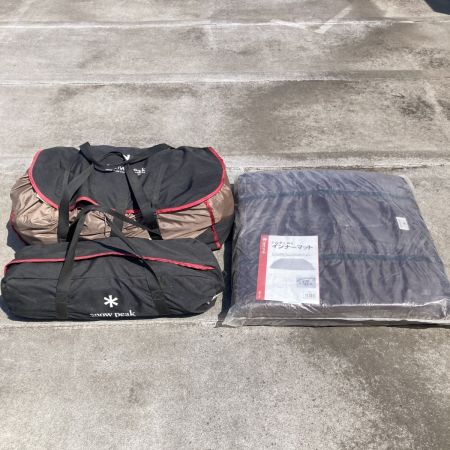  snowpeak スノーピーク ドームテント トルテュpro TP-770 インナーマット付