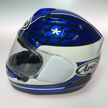  Arai アライ RX-7X タイラ TAIRA REPLICA バイク フルフェイス ヘルメット 55-56cm シールド傷有 箱・ケース付 ブルー