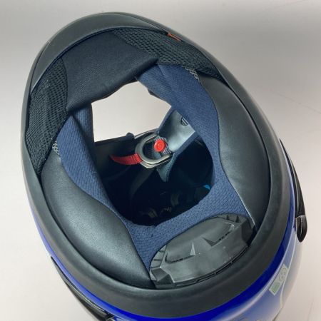  Arai アライ RX-7X タイラ TAIRA REPLICA バイク フルフェイス ヘルメット 55-56cm シールド傷有 箱・ケース付 ブルー