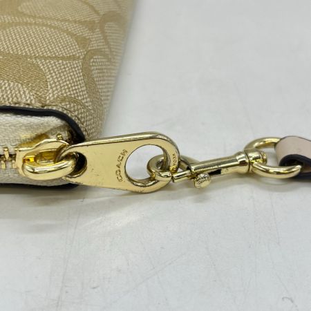 COACH コーチ シグネチャー 長財布 C4452 ベージュ