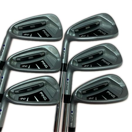  PING ピン i20 5-9.P 6本 アイアンセット レフティ 紫ドット N.S.PRO 950GH R