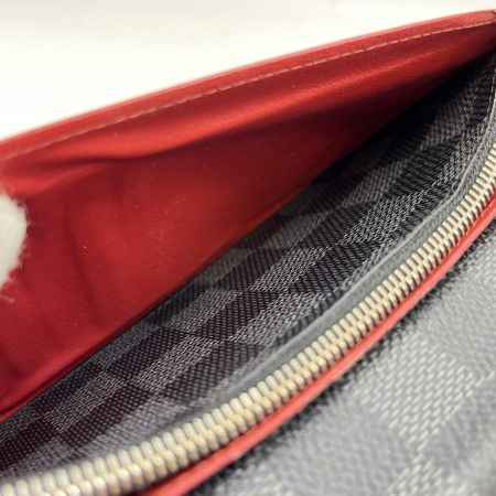  LOUIS VUITTON ルイヴィトン 2つ折り長財布　ダミエ ポルトフォイユ ブラザ N63254 ブラック 箱・保管袋付き
