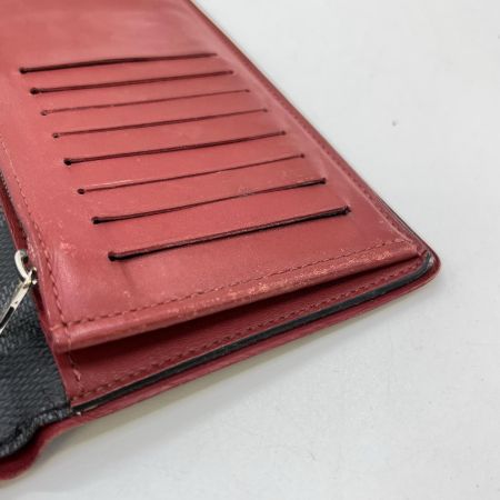  LOUIS VUITTON ルイヴィトン 2つ折り長財布　ダミエ ポルトフォイユ ブラザ N63254 ブラック 箱・保管袋付き