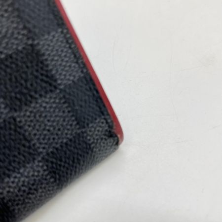  LOUIS VUITTON ルイヴィトン 2つ折り長財布　ダミエ ポルトフォイユ ブラザ N63254 ブラック 箱・保管袋付き