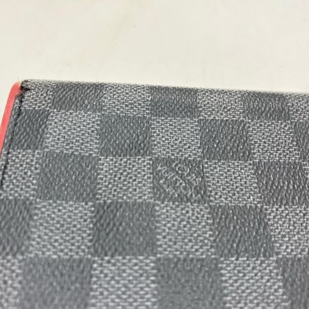  LOUIS VUITTON ルイヴィトン 2つ折り長財布　ダミエ ポルトフォイユ ブラザ N63254 ブラック 箱・保管袋付き