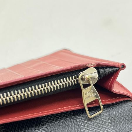  LOUIS VUITTON ルイヴィトン 2つ折り長財布　ダミエ ポルトフォイユ ブラザ N63254 ブラック 箱・保管袋付き