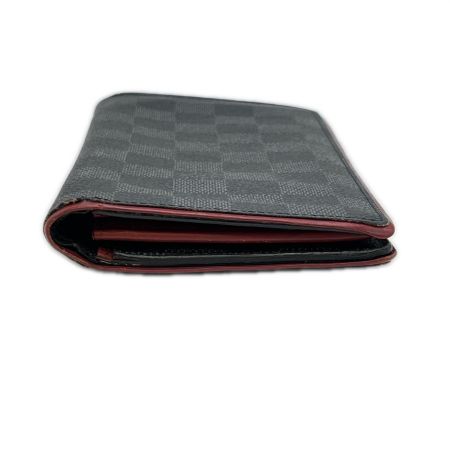  LOUIS VUITTON ルイヴィトン 2つ折り長財布　ダミエ ポルトフォイユ ブラザ N63254 ブラック 箱・保管袋付き