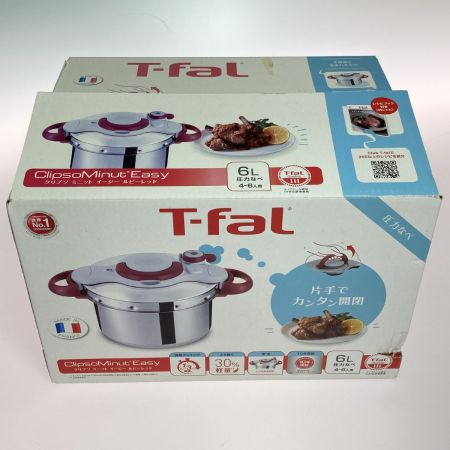   T-fal ティファール 圧力鍋 6L クリプソ ミニット イージー IH ガス火対応