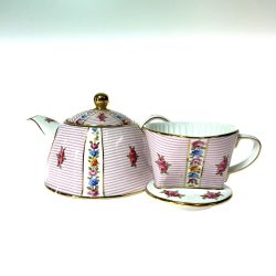◎◎  和多陶 watatou コーヒードリッパー＆ティーポット 金彩 箱なし Bランク