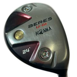 ◎◎ HONMA ホンマ BERES U-01 5つ星 5S UT 24° ユーティリティ Tour AD SF-5 S Cランク