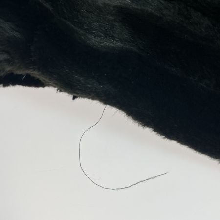 ROTINY FUR 毛皮ハーフコート ブラック