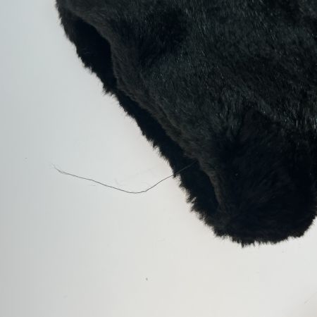  ROTINY FUR 毛皮ハーフコート ブラック