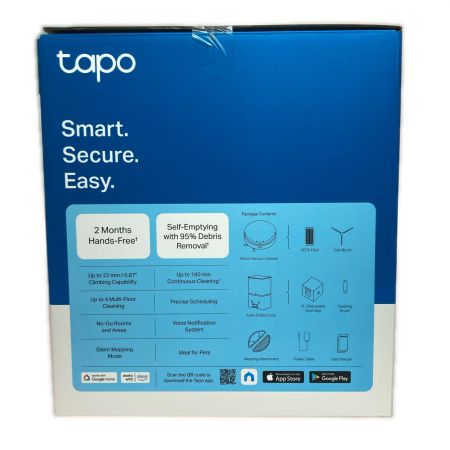  tp-link Tapo RV20 Max Plus ロボット掃除機&自動ゴミ収集機 Tapo RV20 Max Plus