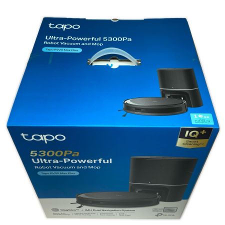  tp-link Tapo RV20 Max Plus ロボット掃除機&自動ゴミ収集機 Tapo RV20 Max Plus