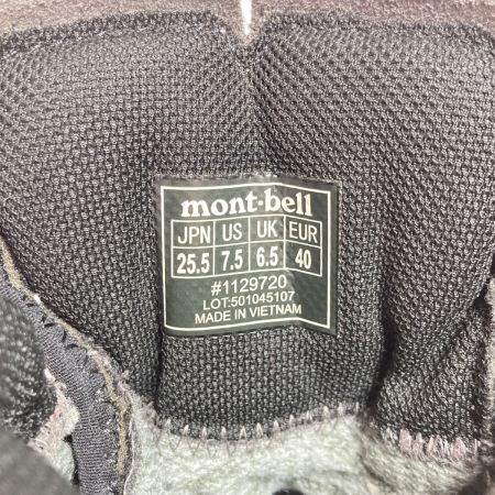  mont･bell モンベル Alpine Cruiser 1000 アルパインクルーザー1000 メンズ トレッキングブーツ 25.5cm  1129720 グレー