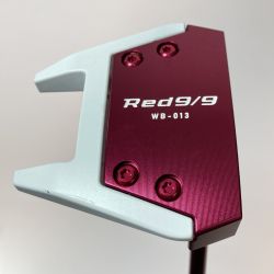 ◎◎ kasco キャスコ Red9/9 WB-013 パター ホーンタイプ 34インチ カバー付 Bランク