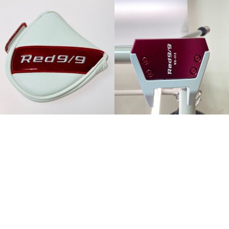  kasco キャスコ Red9/9 WB-013 パター ホーンタイプ 34インチ カバー付