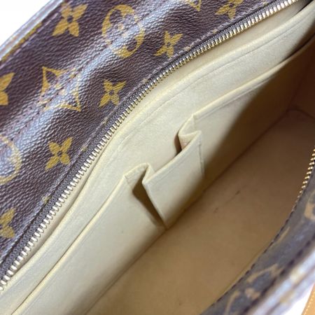 LOUIS VUITTON ルイヴィトン モノグラム ルコ M51155 トートバッグ 内側ベタつき・ヌメ革シミ・ヤケ・角スレ有  M51155