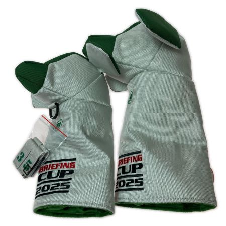   BRIEFING CUP 2025 参加者特典セット バッグ ボールマーカー欠品 グリーン x グレー
