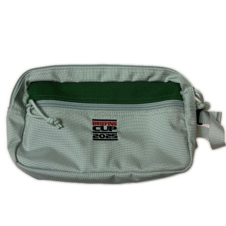   BRIEFING CUP 2025 参加者特典セット バッグ ボールマーカー欠品 グリーン x グレー