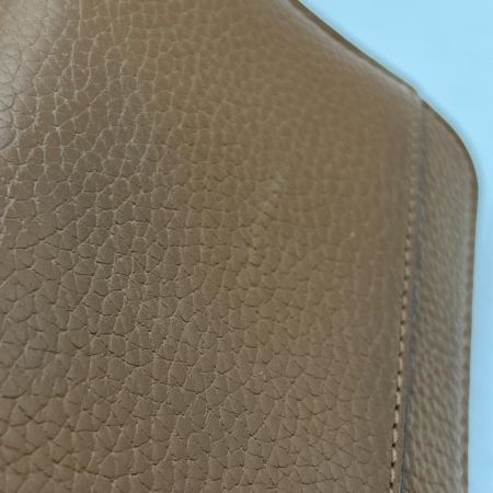  TORY BURCH トリーバーチ ラウンドファスナー財布 使用感有 カードケース付き  ブラウン