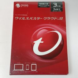 ◎◎ TREND MICRO ウイルスバスタークラウド10 3年版 3台まで 未開封 Nランク