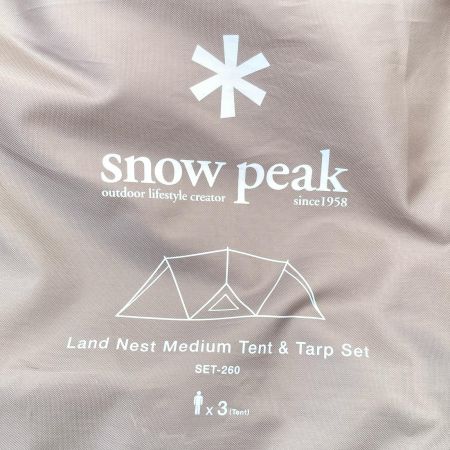  snowpeak スノーピーク ランドネストドーム M テントタープセット SET-260
