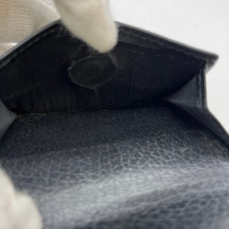  GUCCI グッチ 3つ折り財布 GGマーモント Wホック 三折財布 カーフスキンレザー 523277 0416 ブラック