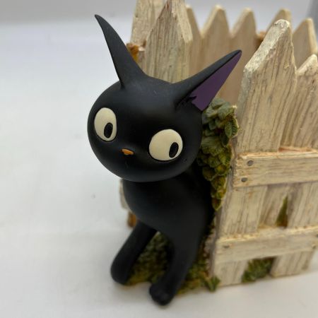   魔女の宅急便  プランター カバー　造花アレンジセット  ジジのかくれんぼ ジブリ グッズ 中古品