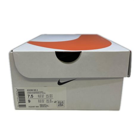  NIKE ナイキ ランニングシューズ　NIKE ZOOM SD4  HQ3487-800 SIZE 25.5cm 箱付