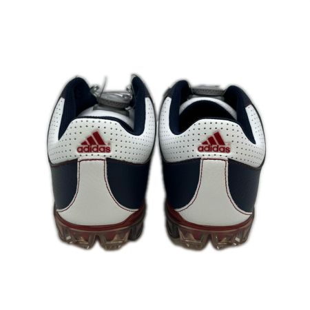  adidas アディダス ゴルフシューズ　pure metal boa Q44616 ホワイト×ネイビー サイズ25.5ｃｍ
