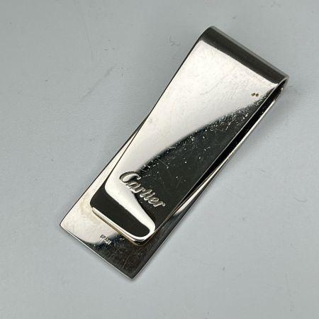 Cartier カルティエ マネークリップ シルバー 箱付