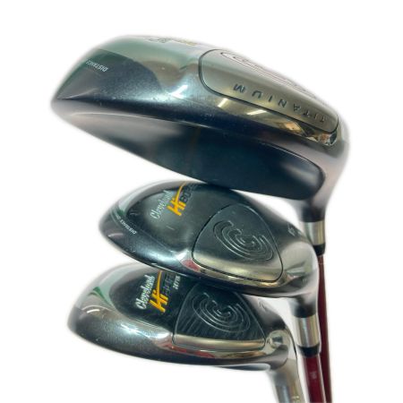  Cleveland Golf クリーブランドゴルフ HiBORE ハイボア 1W 3FW 2i ゴルフクラブ 3本セット