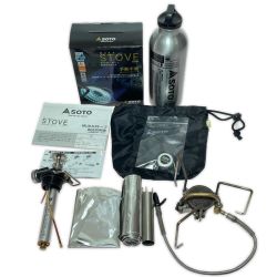 ◎◎ SOTO ソト MUKAストーブ ガソリンストーブ 別売燃料ボトル700ml付 SOD-371 Cランク
