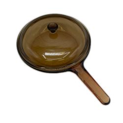 ◎◎  VISION E 直径25.5cm 耐熱ガラス フライパン 蓋つき Aランク