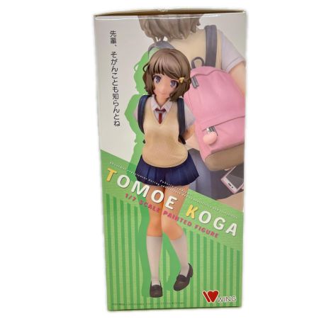  WING  青春ブタ野郎シリーズ古賀朋絵 　7/1スケールフィギュア  台座に塗装スレ有 開封品