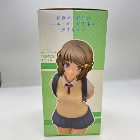  WING  青春ブタ野郎シリーズ古賀朋絵 　7/1スケールフィギュア  台座に塗装スレ有 開封品