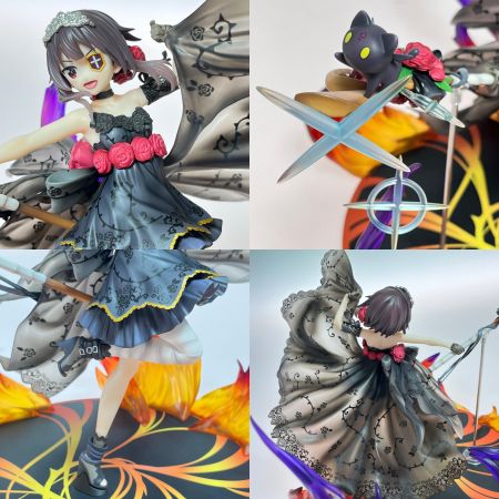  フリュー この素晴らしい世界に祝福を めぐみん 漆黒の薔薇ドレスVer. 1/7スケールフィギュア
