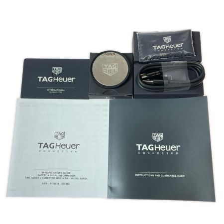  TAG HEUER タグホイヤー コネクテッドモジュラー 45mm スマートウォッチ 箱・取説付 SBF8A8001