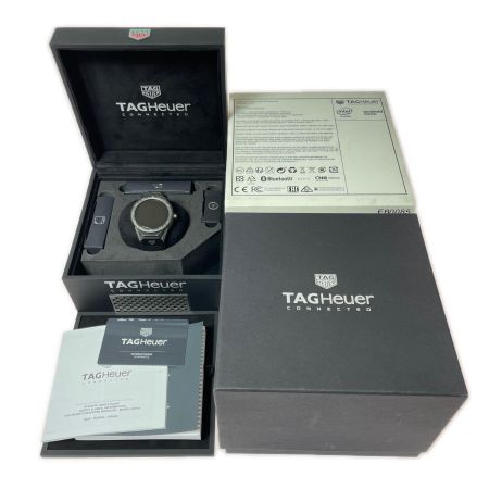  TAG HEUER タグホイヤー コネクテッドモジュラー 45mm スマートウォッチ 箱・取説付 SBF8A8001