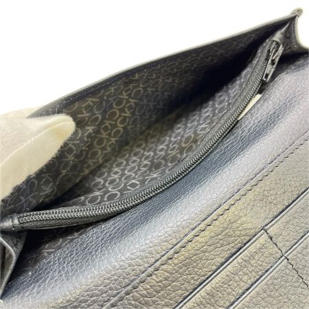  Calvin Klein カルバンクライン 長財布  ブラック